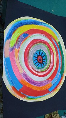 Banner Kunsttherapie für Erwachsene im GLASBAU