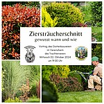 Logo Vortrag Gartenbauverein „Ziersträucherschnitt – gewusst wann und wie“