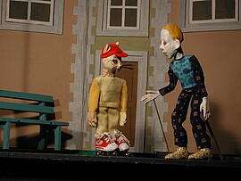 Banner PUPPENTHEATER "KAROTTE"