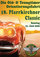 Logo 18. Pfarrkirchner Classic - Die Old- & Youngtimer-Orientierungsfahrt