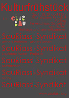 Logo KULTURFRÜHSTÜCK im GLASBAU - Vortrag über ein besonderes Wohnprojekt