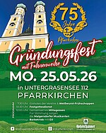 Logo Gründungsfest mit Fahnenweihe