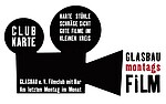 Logo MONTAGSKINO im GLASBAU