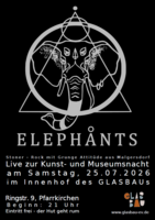 Logo KONZERT zur Kunst- und Museumsnacht- Elephänts *Eintritt frei*