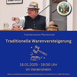Banner Traditionelle Warenversteigerung
