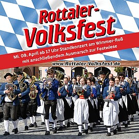 Banner Standkonzert & Ausmarsch - Rottaler Volksfest Pfarrkirchen