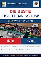 Logo 60 Jahre TT-Abteilung TuS 1860 Pfarrkirchen