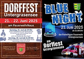Banner Dorffest Untergrasensee
