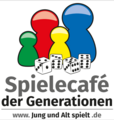 Logo Spielecafé der Generationen - Jung und Alt spielt e.V.